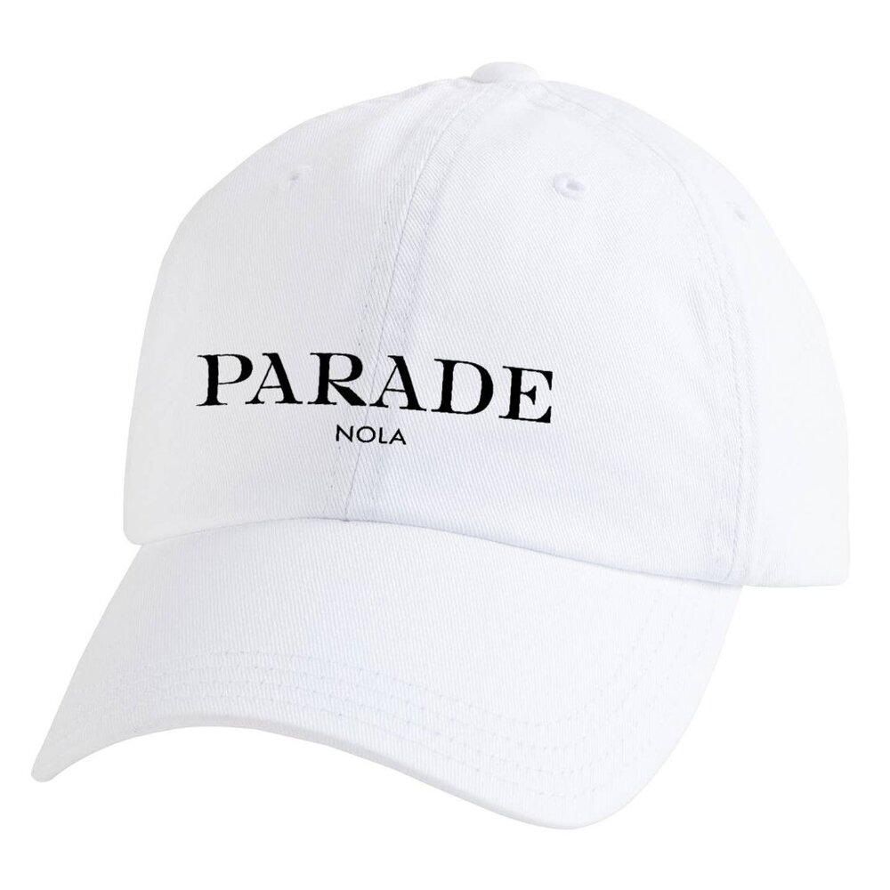 Parade Embroidered 100% Cotton Dad Cap - Mardi Gras Style